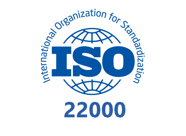 ISO 22000:2017 certification