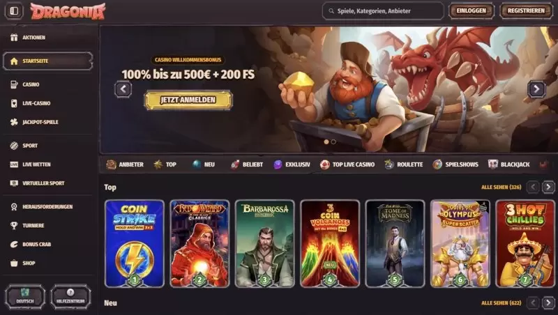 Image: Απερχόμενος στο Κάστρο της Δραγονία: ONLINE ΚΑΣΙΝΟ ΕΓΚΑΤΑΣΤΑΤΙΣΗ
